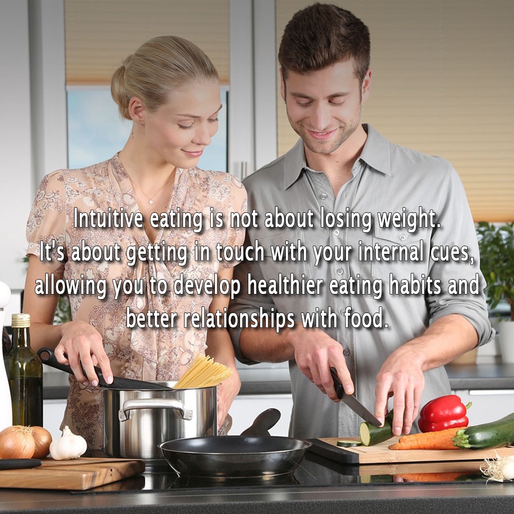 Couple Cooking Healthy Food Together